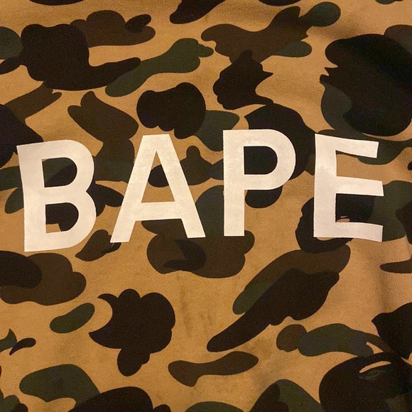 Bape 1st Camo crewneck XL - Picture 1 of 5